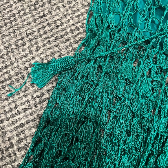 Patrizia Pepe Teal Beach Skirt - Picture 2 of 3